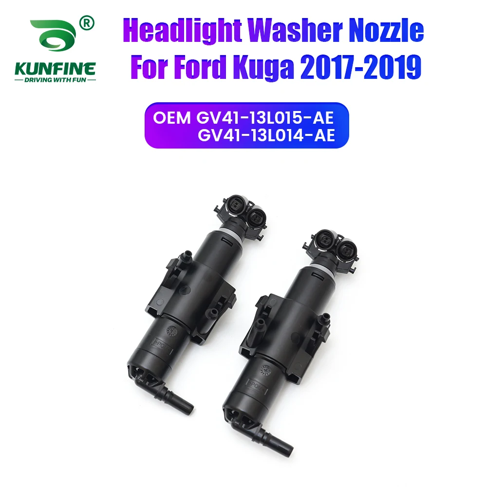 

Автомобильная фара, передний бампер, омыватель, распылительная насадка, крышка насоса для Ford Kuga 2017-2019 GV41-13L015-AE GV41-13L014-AE