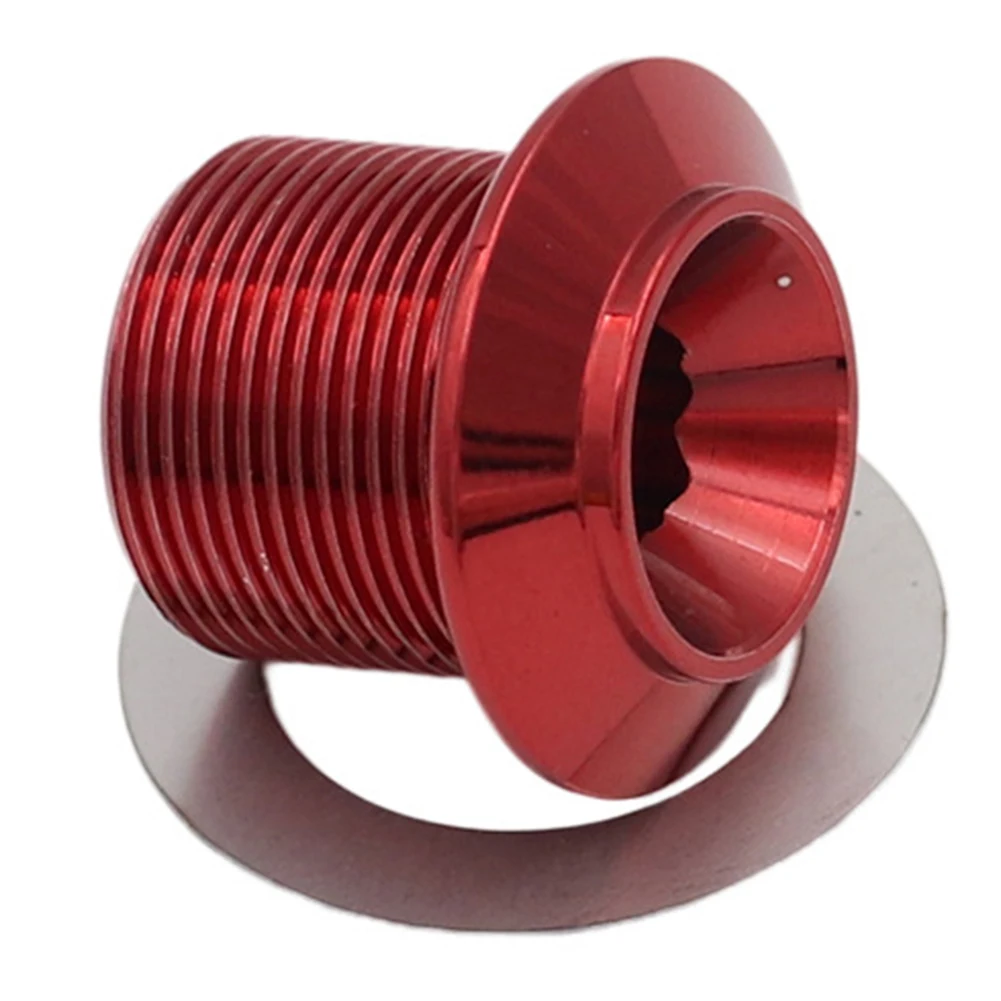 Tornillo de fijación para reparación de bicicletas, eje de tornillo para bicicleta, aproximadamente 14g, almacenamiento conveniente, fácil de instalar, mejora la apariencia