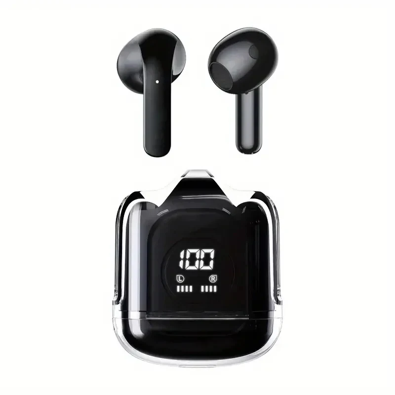 XT65 TWS Wireless Earphone Touch Control Noise Reduction Bluetooth5.3 Headphone Bass Long Standby Earbud With Mic forAndroid IOS