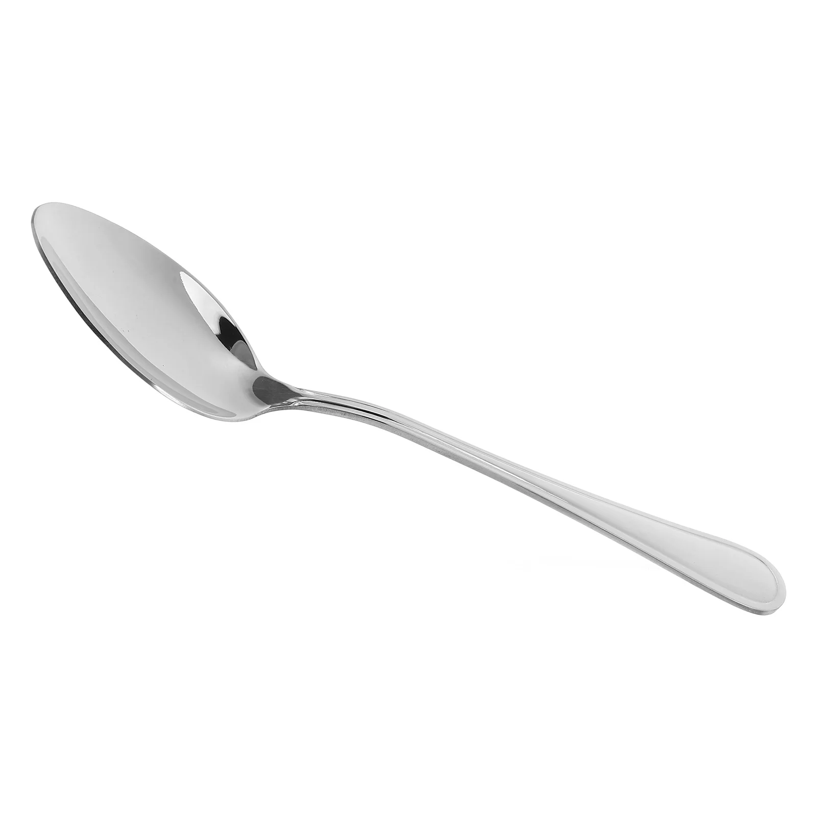 

Ergonomic Stainless Steel Ladle Large Serving Soup Buffet Restaurant Spoon Food Scoop Utensil Dishwasher Safe Kitchen