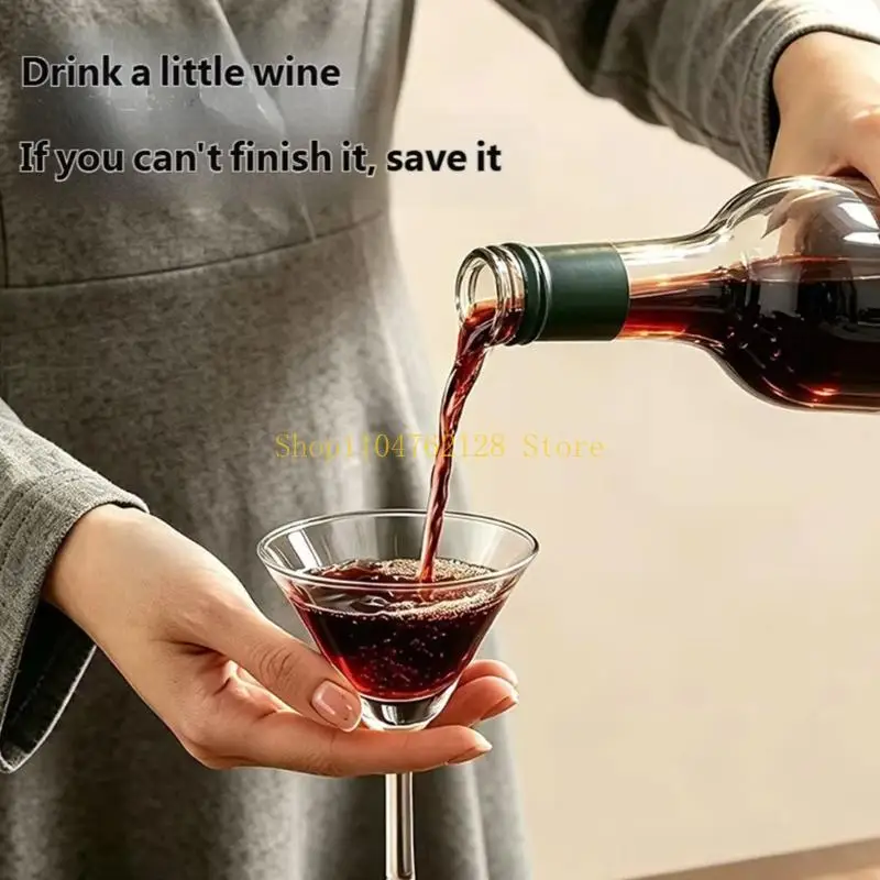 Bottle-Mouth Cover Piece for Opened Wine and Liquor Bottles Daily best sale
