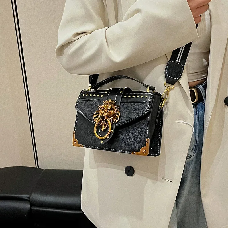 

Women's Small Square Bag - Versatile Shoulder/Messenger Bag with High - end Designer Aesthetic, Simple yet Versatile