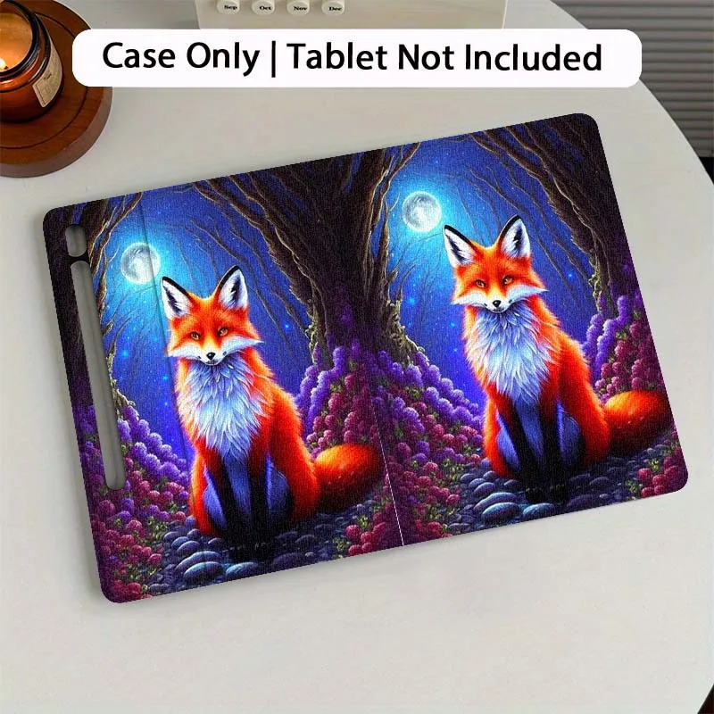 

Cartoon Fox Colorful Fire For Samsung Galaxy Tab S7 S8 S9 S10 FE Plus 12.4 13.1 Inch Tablet Case