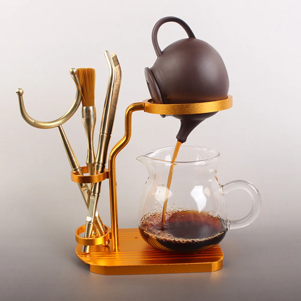 

Filter Rack Alloy Strong Filter Stand For Gongfu Tea Strainer Bracket Home Kitchen Bar Tool Practical Tea Strainer