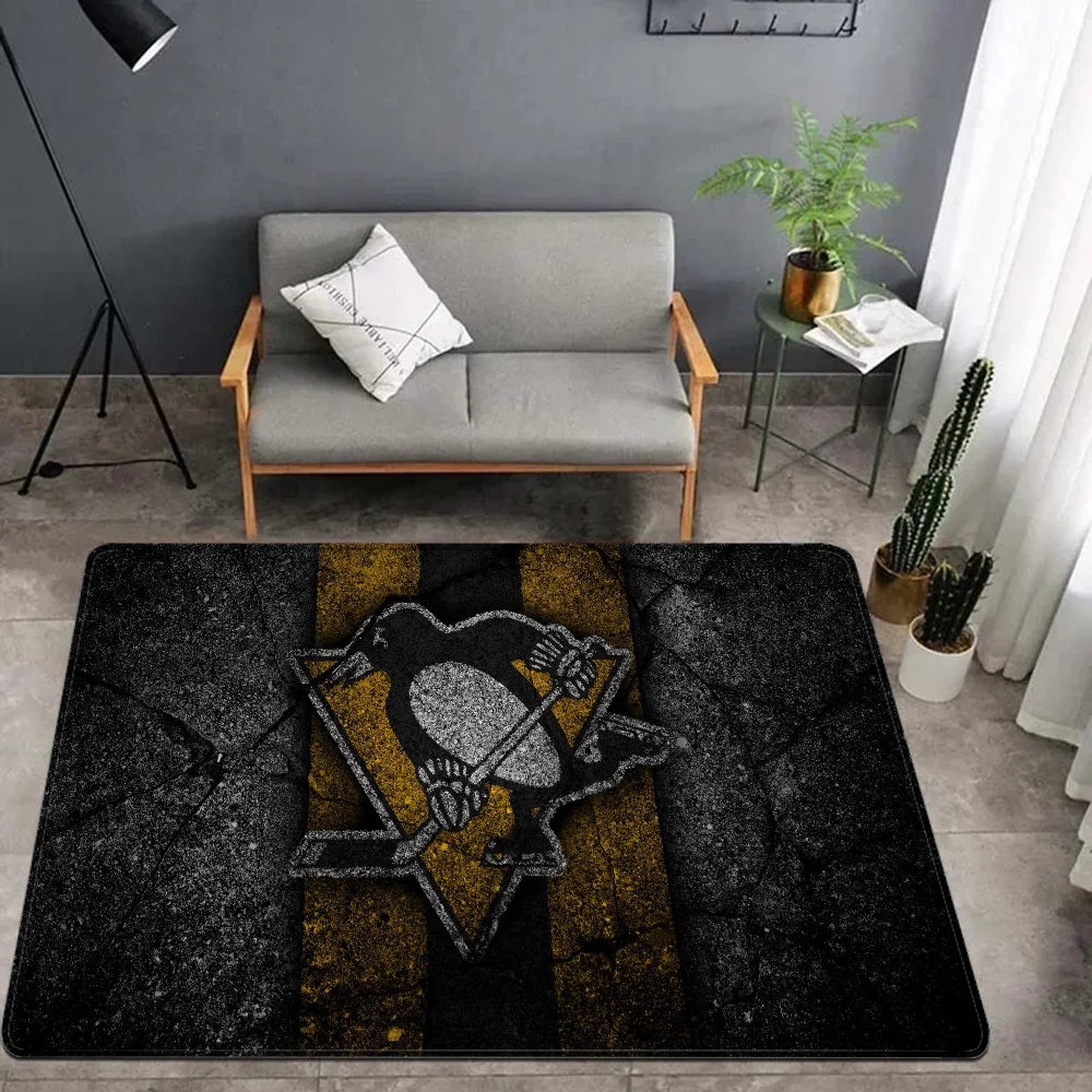 Ice Hockey Sports Long Rugs Kids Room Bedroom Decoration Balcony Anti-Slip Doormat Living Room Alfombra