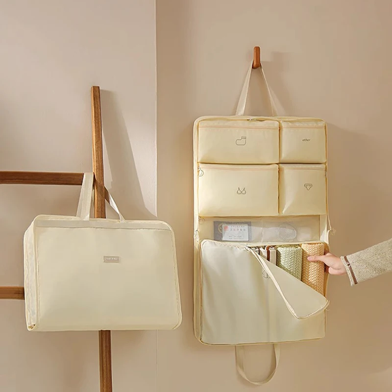 

Складная подвесная сумка для хранения Оксфорд, водонепроницаемая косметичка, портативная сумка для туалетных принадлежностей, большая вместительная дорожная сумка, органайзер для одежды