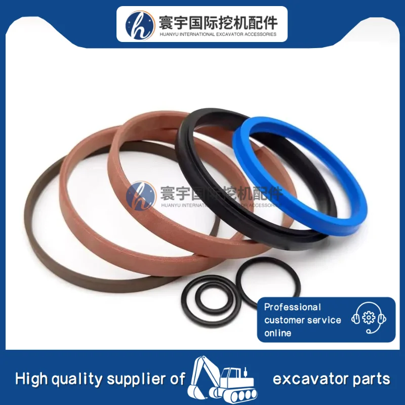 

Комплект уплотнений 2454D FYA00006597 Цилиндр рычага деталей экскаватора, совместимый с деталями экскаватора John Deere