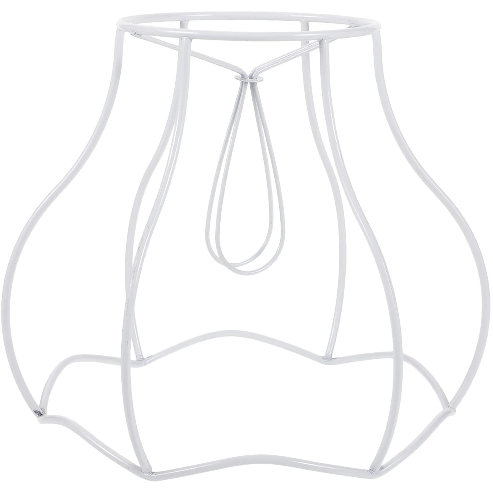 

Wire Lamp Shade Frame Clip Lampshade Frame Scallop Diy Dome Light Bulb Guard Shade Cover Accessory Bedroom Living Room