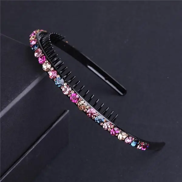 New Fashion Hot Selling Exquisite Luxurious Rhinestone Crystal Headband Hair Band for Women Girl Hair Accessories Headwear