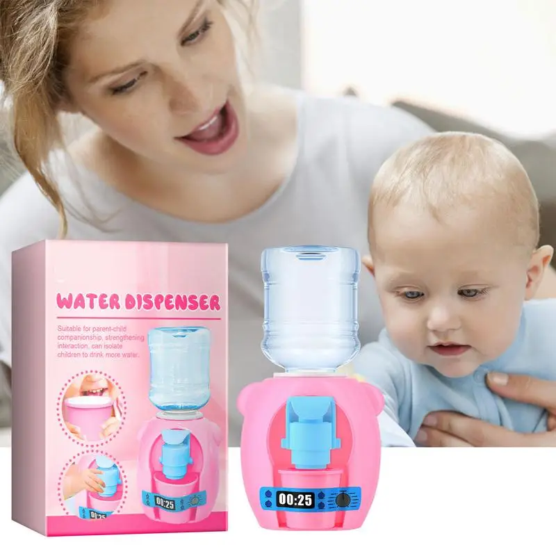 Distributore d'acqua per bambini Distributore d'acqua Giocattolo Piccolo distributore di bevande Giocattolo Fontana potabile Simulazione Giocattoli da cucina per ragazzi Ragazze Regalo