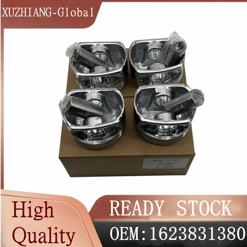 Nuevo conjunto de pistón de motor, piezas internas de motor de coche 1623831380 para accesorios de Peugeot 2008 308 3008 RCZ Citroen C3 C4