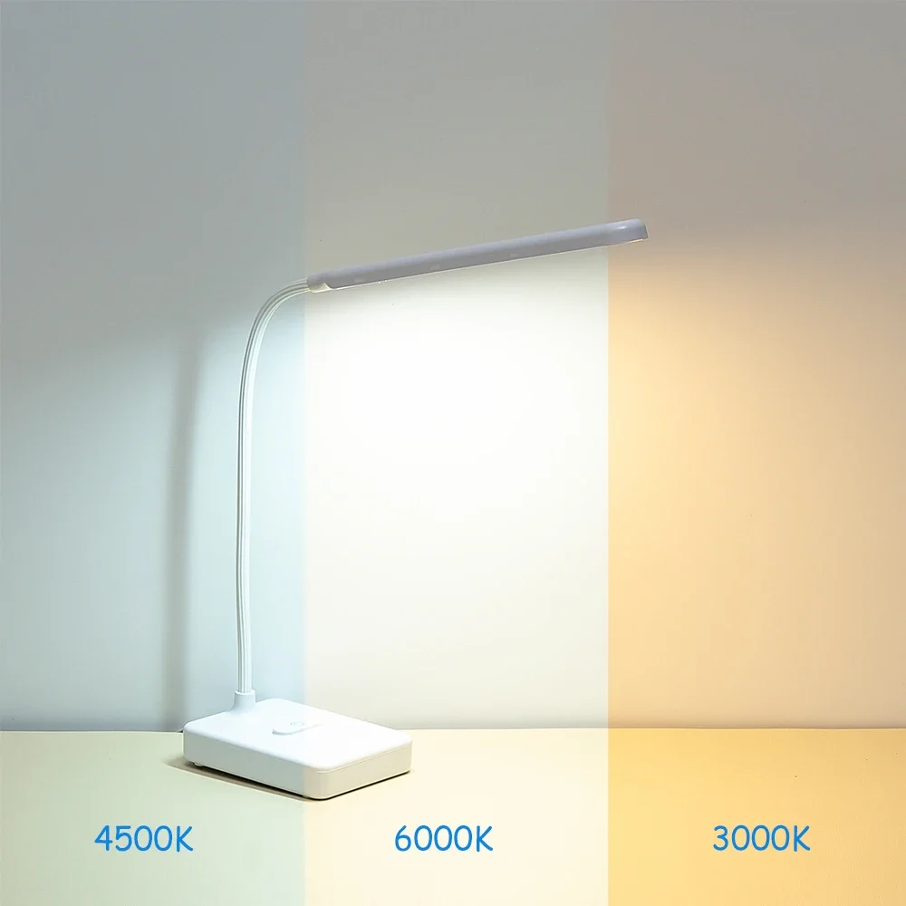 Desk Lamp Touch Table Lamps For Living Room Gooseneck Desktop Foldable Dimmable Eye Protection Study Lamp Led Light