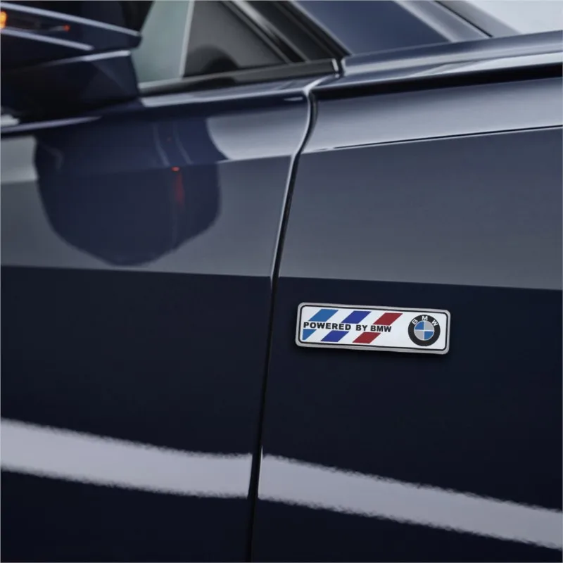 1Pcs 3D Metal Stickers Car Body Trunk Decal Auto Accessories For BMW M Performance Motorsport M3 M5 E39 E60 E46