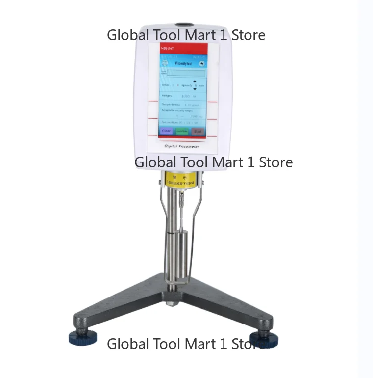 Instruments Rotary Pointer Viscometers High Precision Paint Viscosity Testers with Temperature Sensors