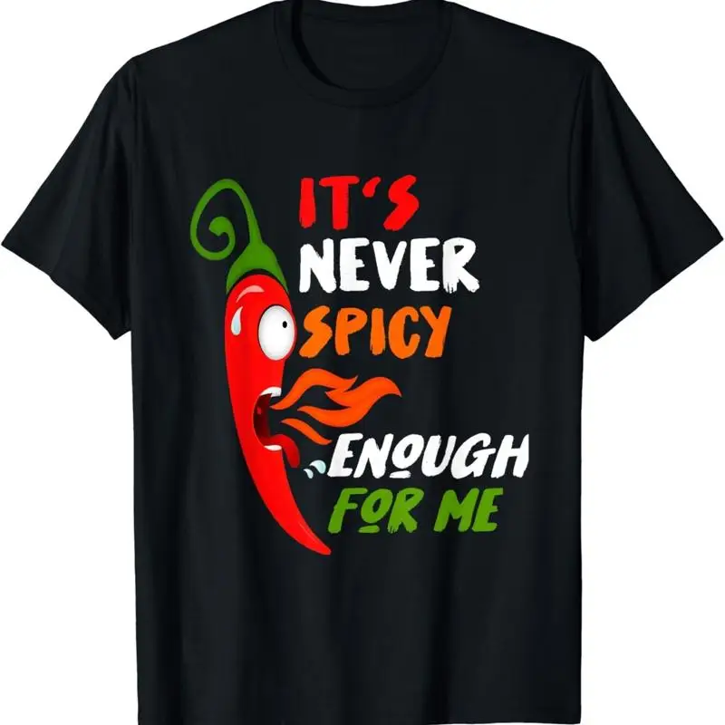 Chili pimiento rojo divertido para comida picante caliente camiseta