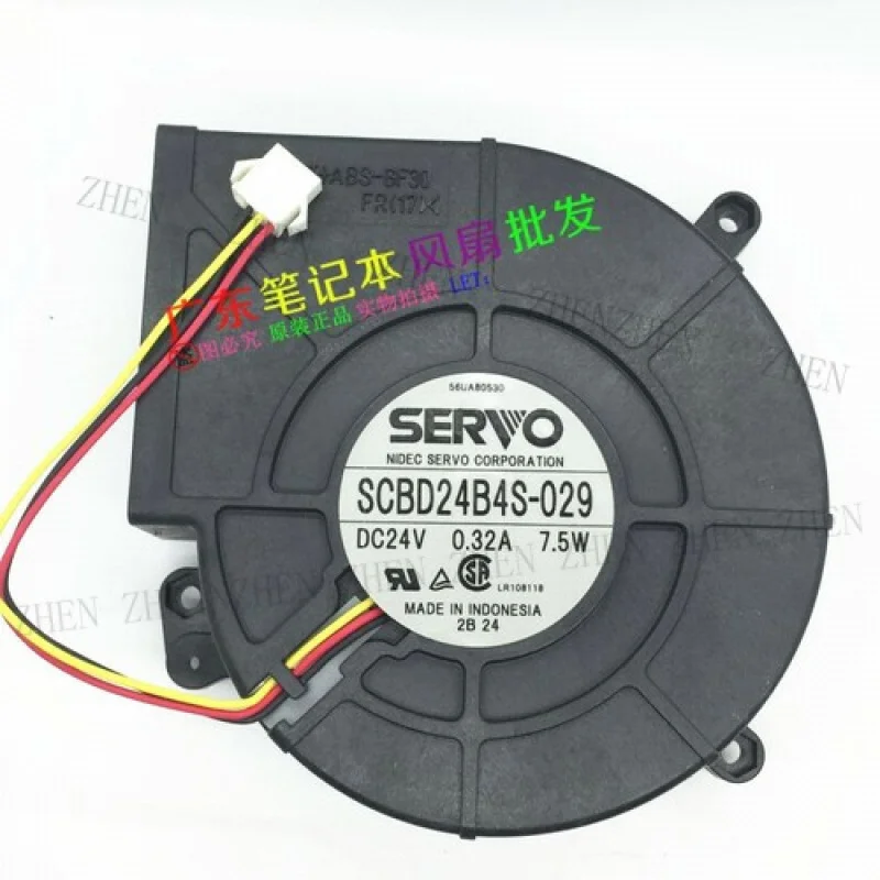 

Y 1PC SERVO SCBD24B4S-029 24V 0.32A 12532 12.5CM 7.5W blower cooling fan #