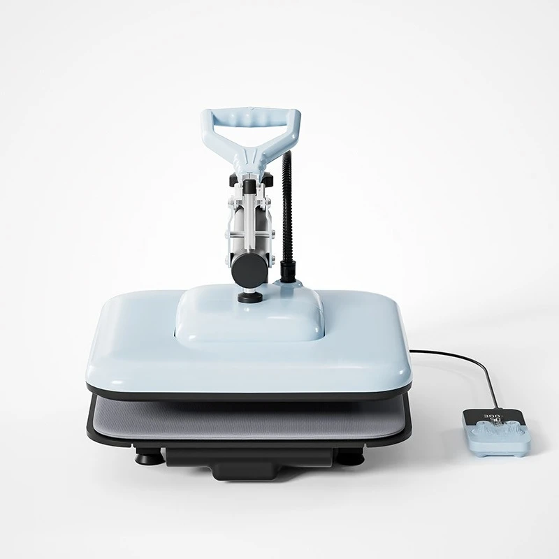 

Mechanical plane hot press, manual heat press machine 38 * 38 single person, intelligent temperature control