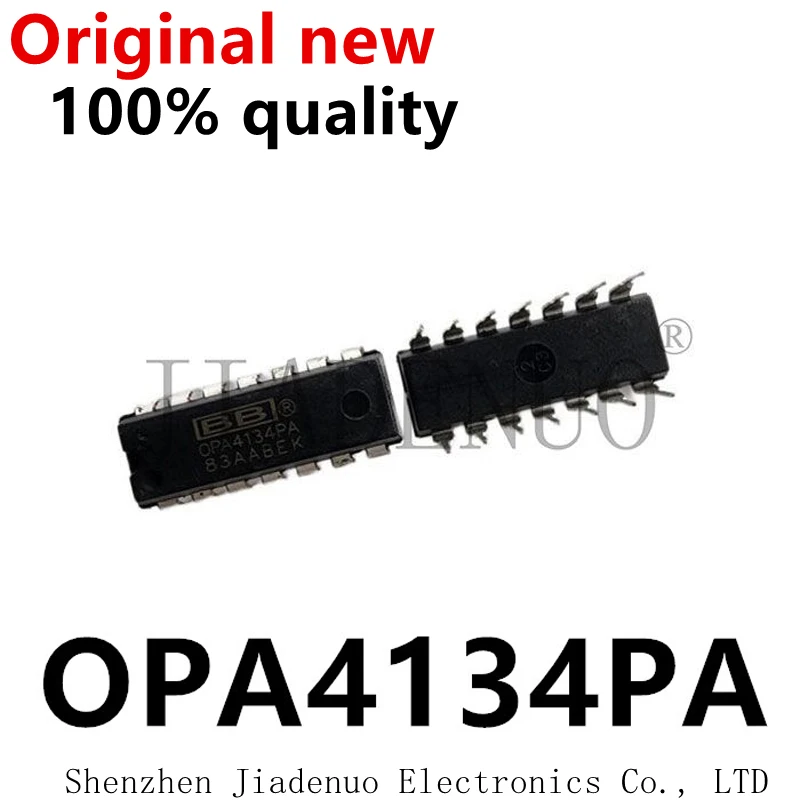 (2-5pcs)100% original New OPA4134PA OPA4134 IC  DIP14  Chipset