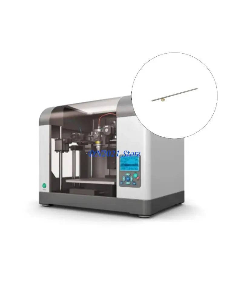 

F3KE Aluminum T8 Screw Trapezoidal Rod T8 3D Printer Screw Thread 8mm Screw with Copper Nut 300mm/350mm/400m/500m/600mm