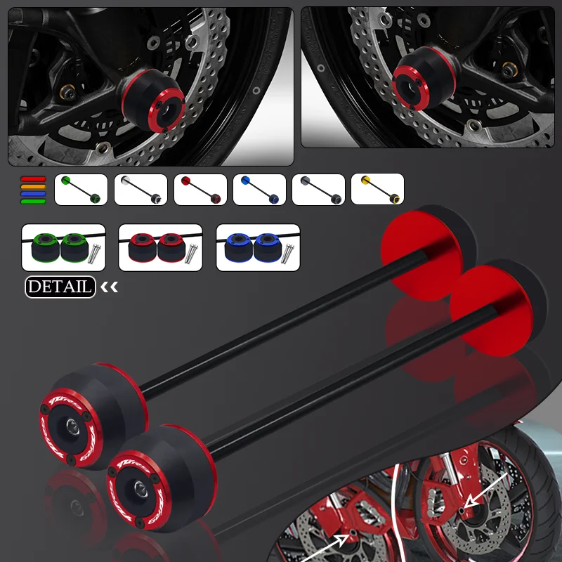 

Для YZFR9 2024-2026 YZFR7 2022-2026 мотоциклетный слайдер с ЧПУ для переднего и заднего колеса, вилка, ось, защитная накладка