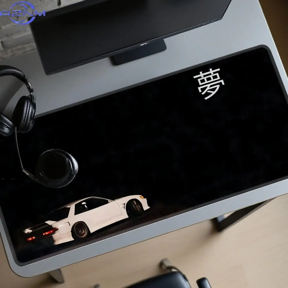 Snow Mouse Pad, a Super Large 2D Flat Gaming Mouse Pad for Desktops, Perfect for Both Men And Women. It Serves As a Stylish Desk