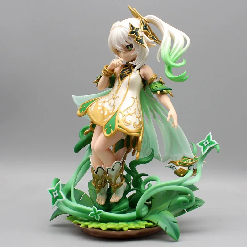 28cm Genshin Impact Nahida Figure Lesser Lord Kusanali figura Pvc Anime Action Figurine Girl Model Collection Toys ornamento regalo