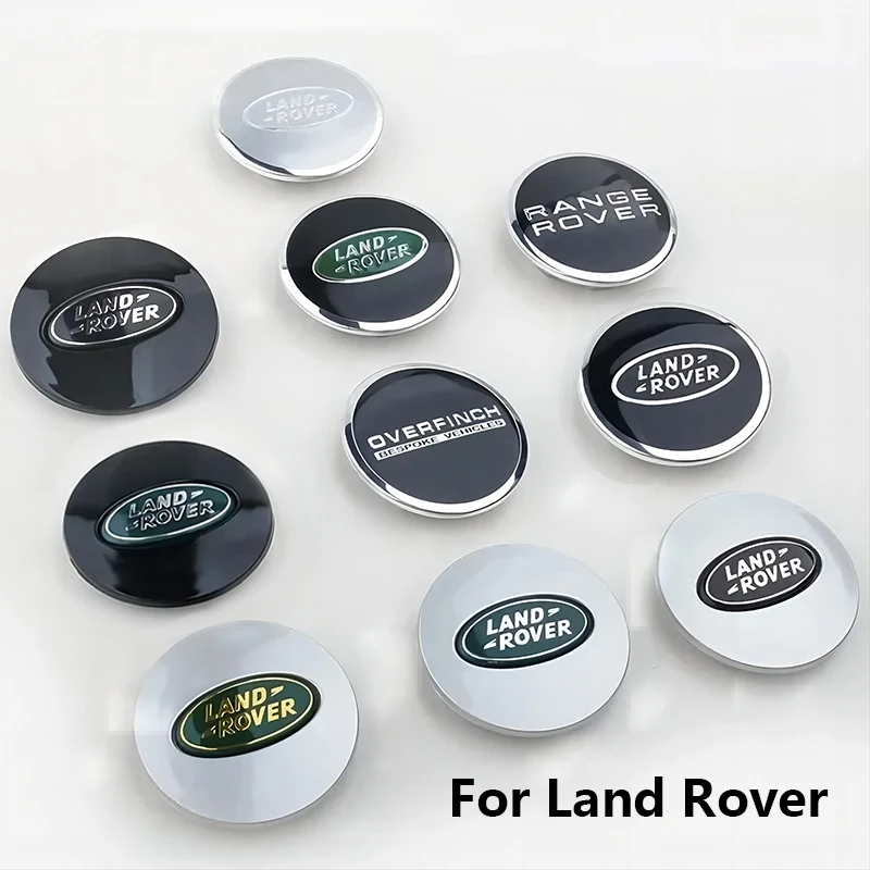 4pcs 62mm Wheel Center Cap Logo Hub Cover Badge Emblem For Land Rover Freelander 2 L2 LF L319 L462 Range Sport Evoque Discovery