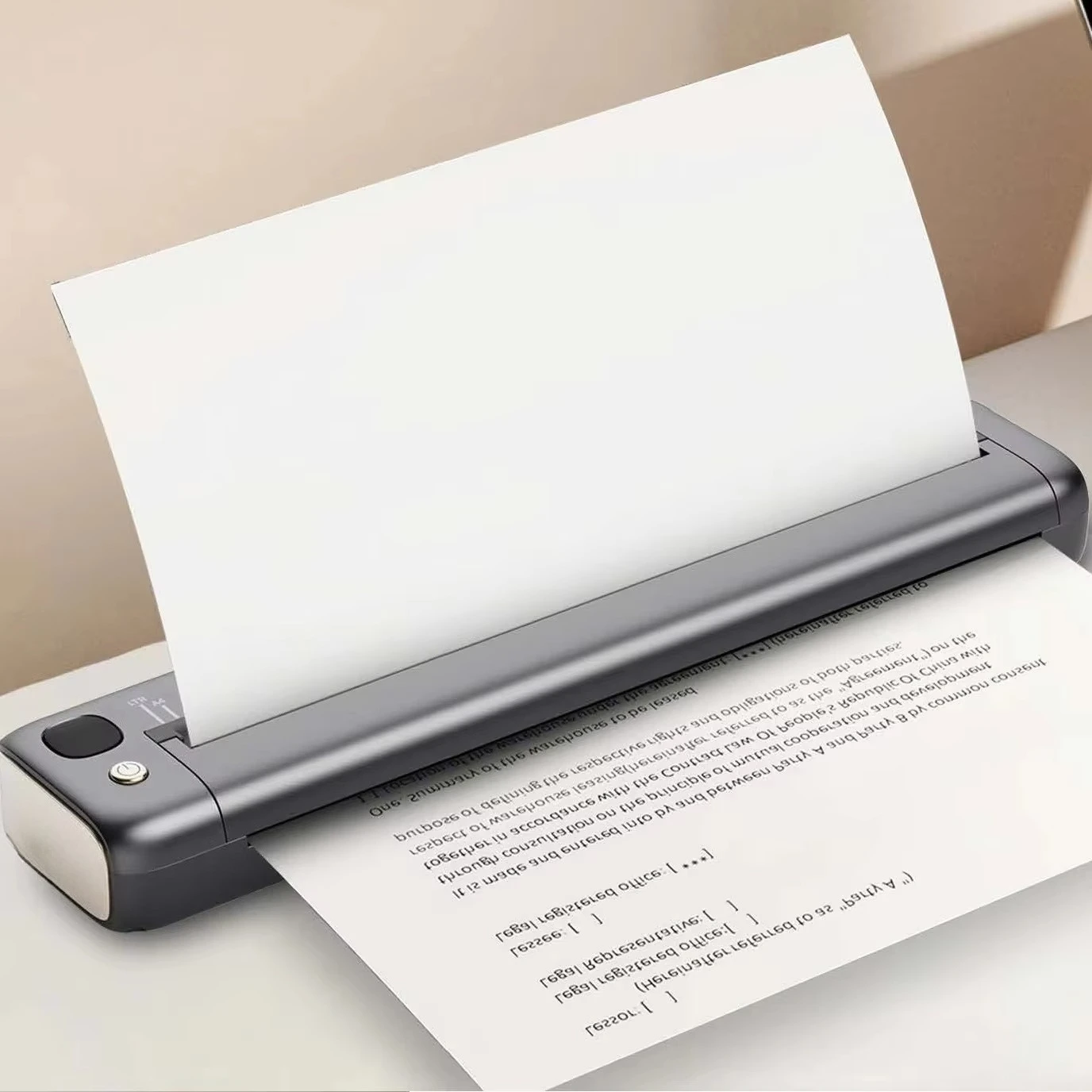 Portable Printer with Bluetooth & WiFi Printers for Home Use Small Inkless Thermal Printer for Work