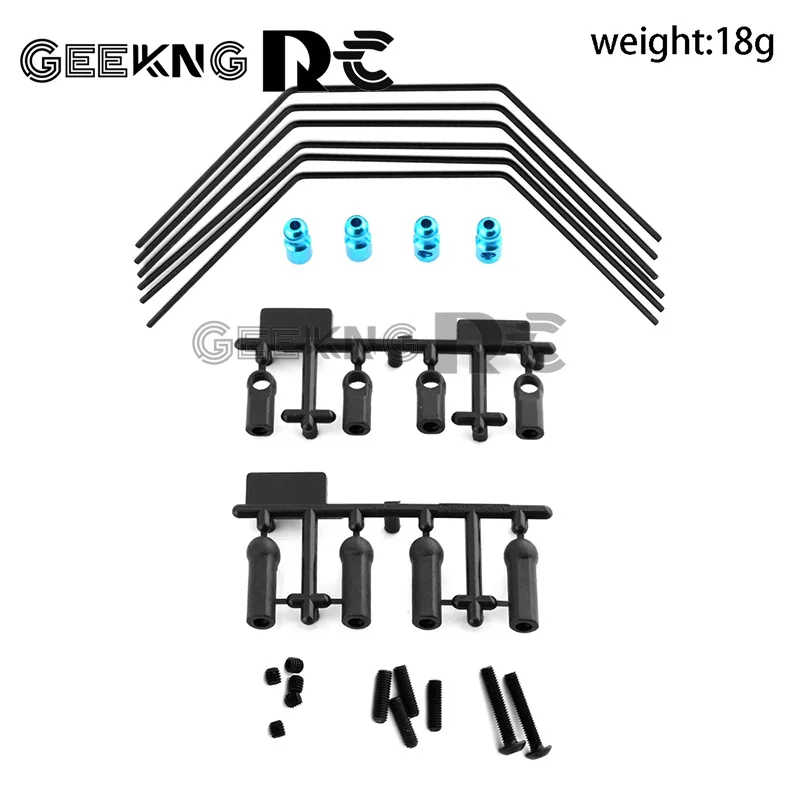 

Front and Rear Sway Bar Kit 54514 for Tamiya XV01 1/10 RC Car Upgrade Parts Accessories