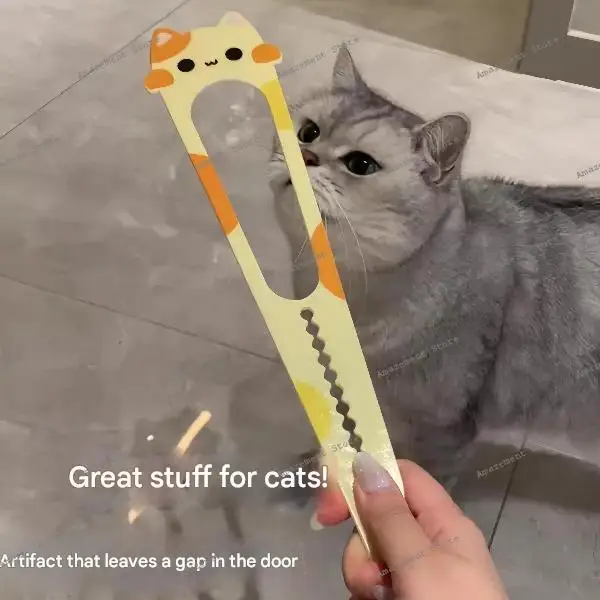 Дверной стопор для кошек, артефакт для домашних животных, дверной стопор для без входа и выхода, вентиляция для спальни, дверной стопор для собак Дверной стопор для кошек, артефакт для домашних животных, дверной стопор для без входа и выхода, вентиляция для спальни, дверной стопор для собак