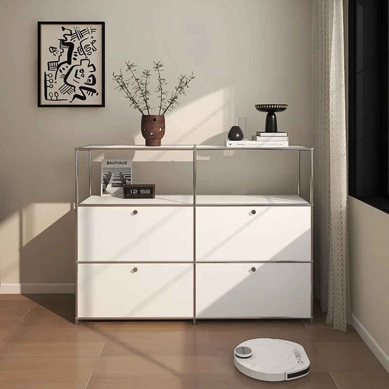 Cabinet Bedroom Kitchen Furniture Edge Storage Bucket Medieval Module Combination Storage Cabinet Living Room Storage Cabinet