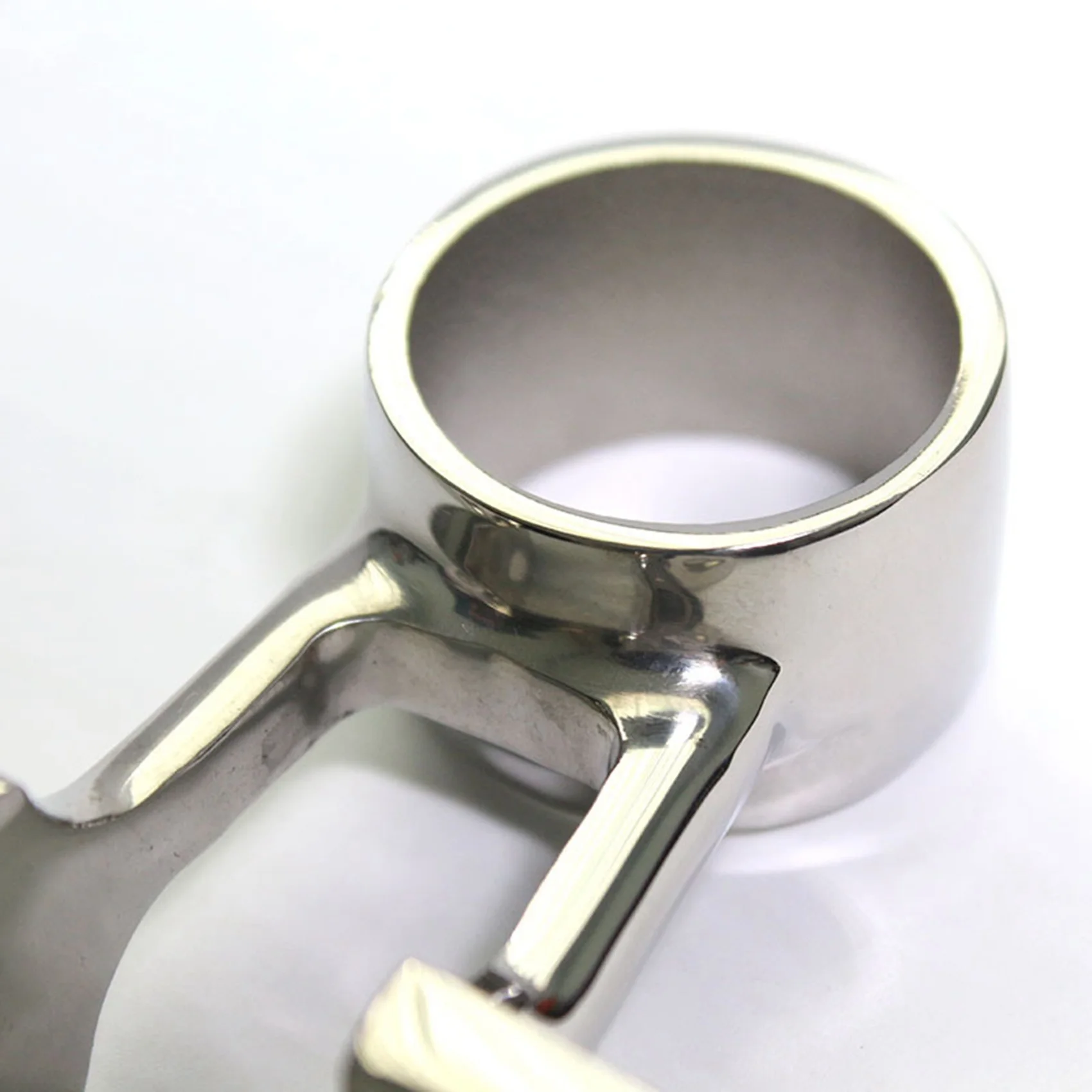 NALFI-Marine Boat Casting 316 1Inch 25Mm Hand Rail Fitting 90 Degree Center Stanchion Support Bracket