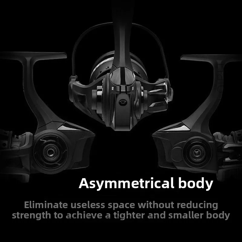 Suitable for MAX-SX spinning wheel ultra-light asymmetrical fuselage no clearance oblique line cup screw-in rocker arm