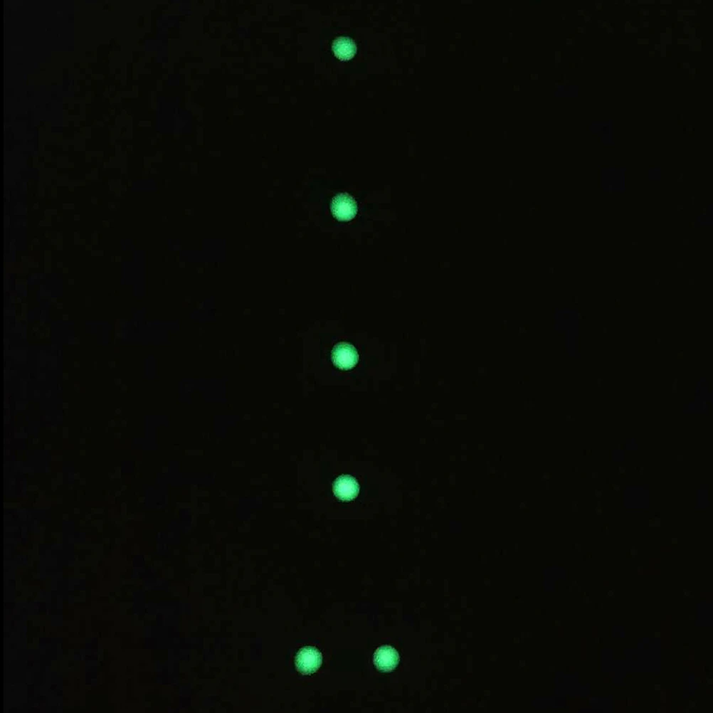 100Pcs Luminous Guitar Fretboard Dots Night Glow Fret Markers Guitar Parts Fretboard Inlays Ukulele Banjo Mandolin Accessories