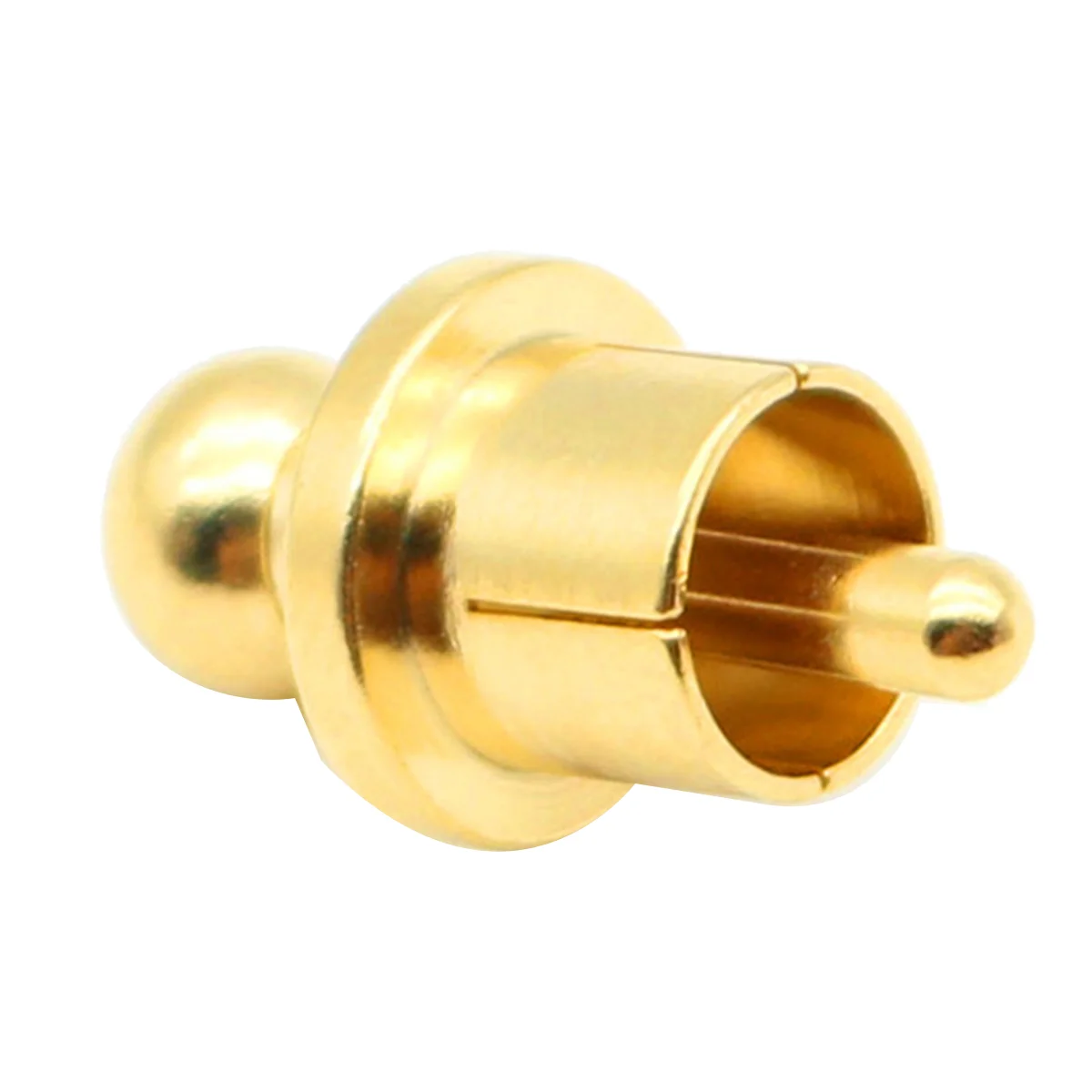 8Pcs Socket Cover Cap Gold Plated RCA Cap Plug Short-Circuit Socket Phono Connector Shielding RCA Shielding Plug