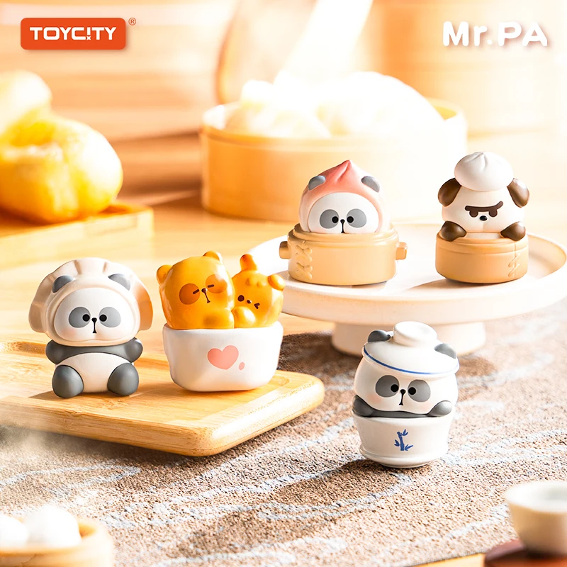 Toycity الغذاء موضوع صندوق أعمى الطرفية "MR.PA الصين فندق كبير" سلسلة 4 قطعة/الحقيبة مغناطيس الثلاجة صندوق غامض لعب الاطفال هدية #3