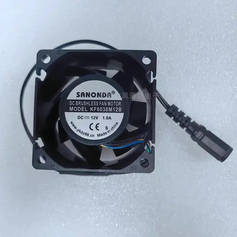 Ventilateur de refroidissement pour poêle à bois SANONDA 6038, 12V 1A, alimenté par la chaleur, souf