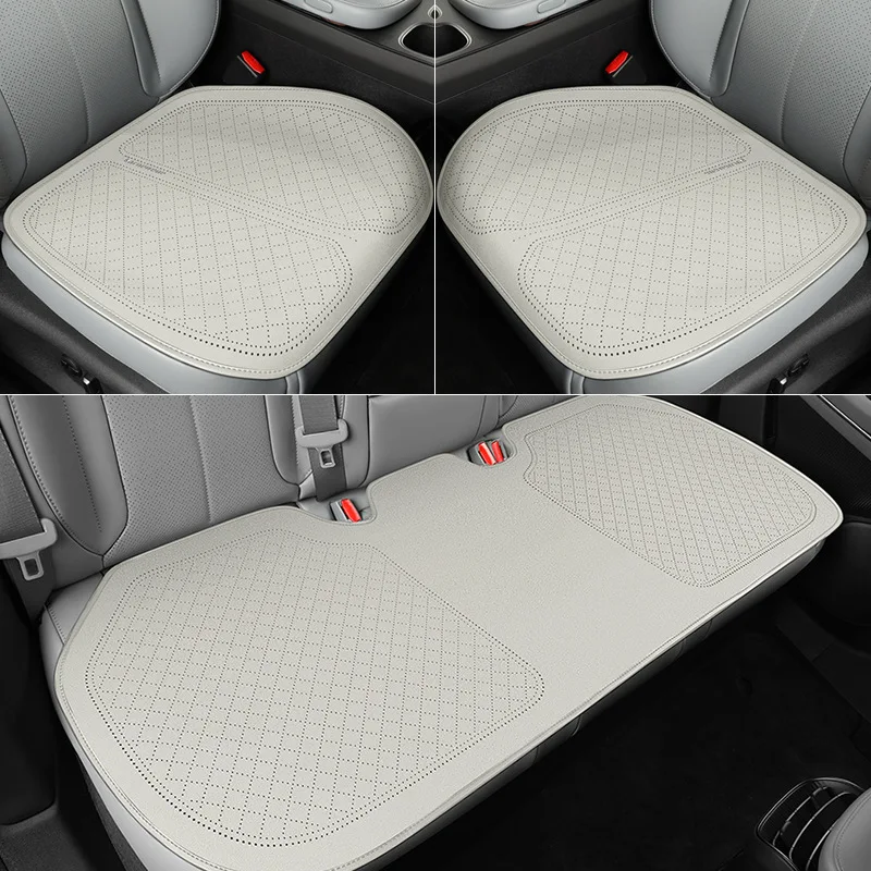Universal Car Seat Cushion Cover Anti-Slip Breathable Heat-Insulating Cloth Technology for Comfort Seat Pad Seat Accessories