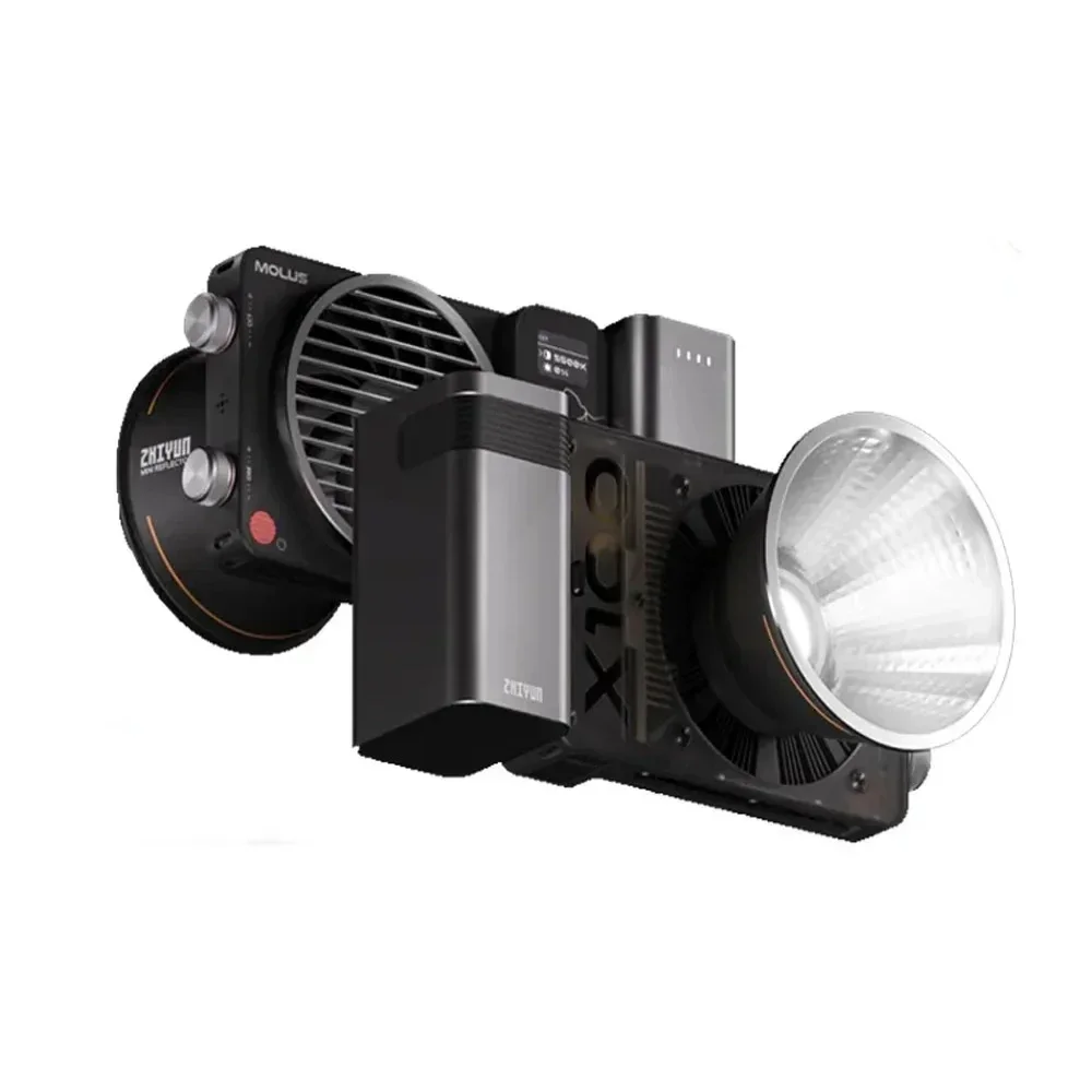 ZHIYUN MOLUS X100 COB Video Light Photography ing Fill  for Photos Studio  Youtube/Outdoor Shooting