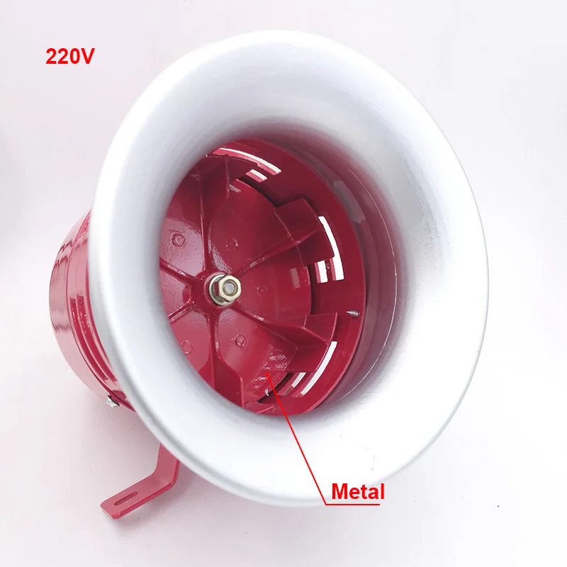 Heavy Duty Motor Siren MS-390 12V 24V 220V Automotive Air Raid Siren Horn Car Truck Motor Driven Alarm Small Motor Buzzer
