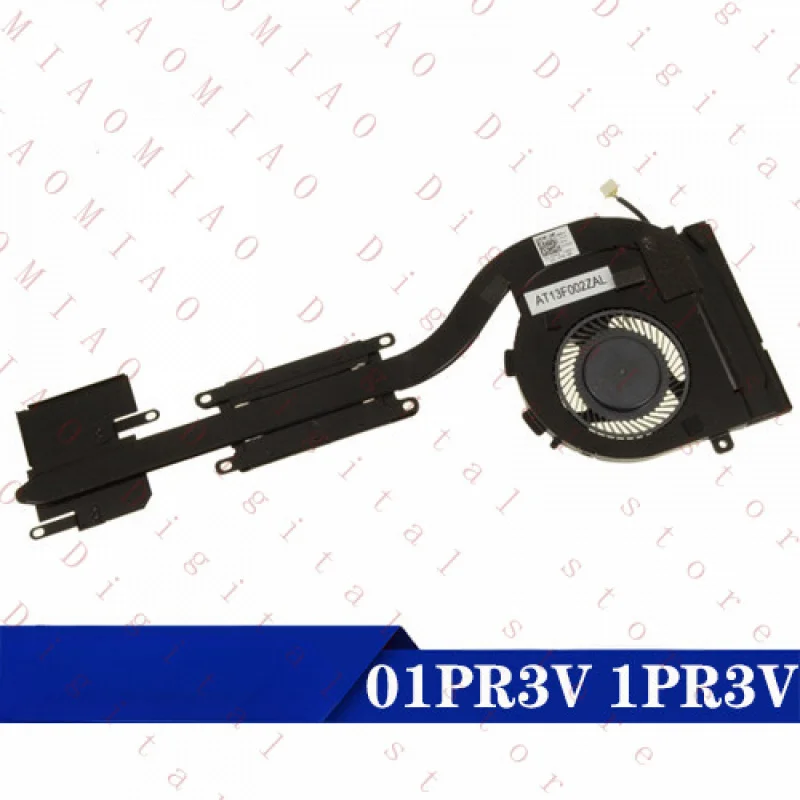 FR   01PR3V FOR DELL Latitude E5450 CPU Heatsink Fan Discrete Nvidia Graphics 1PR3V