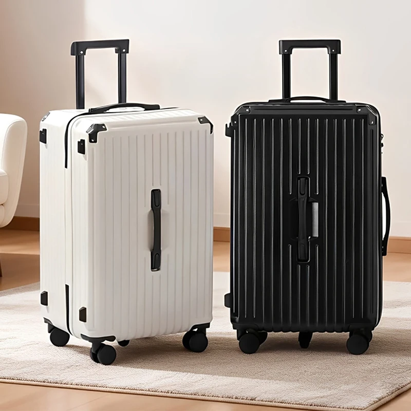 

Комплект багажа большого размера 30/32 дюйма, многофункциональный, легкий, из поликарбоната, 20-дюймовый чемодан на колесах, вместительный студенческий чемодан-тележка