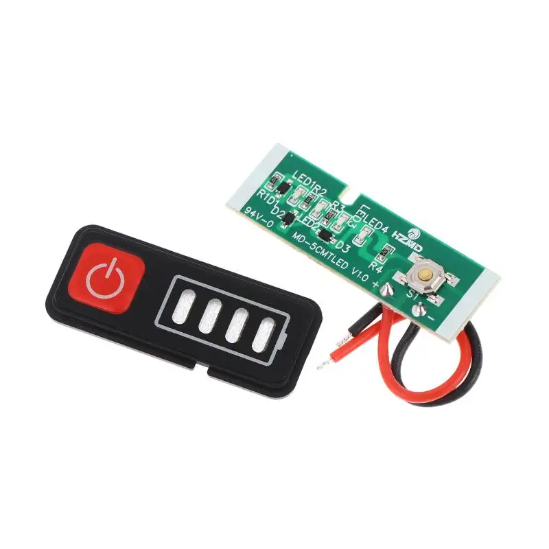 For Makita Lithium Battery Display 5S 18V 21V Electric Drill Screwdriver Battery Capacity Indicator LED Display 18650 Batteries
