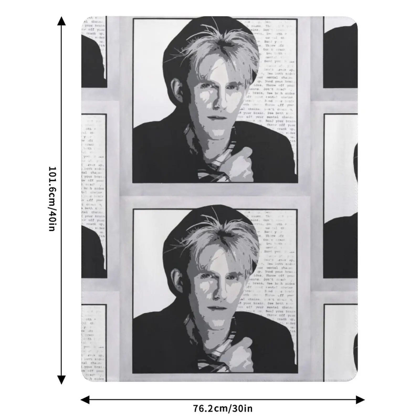 Howard Jones - New Song Throw Blanket Cozy Home Blanket Gift for Christmas Holiday