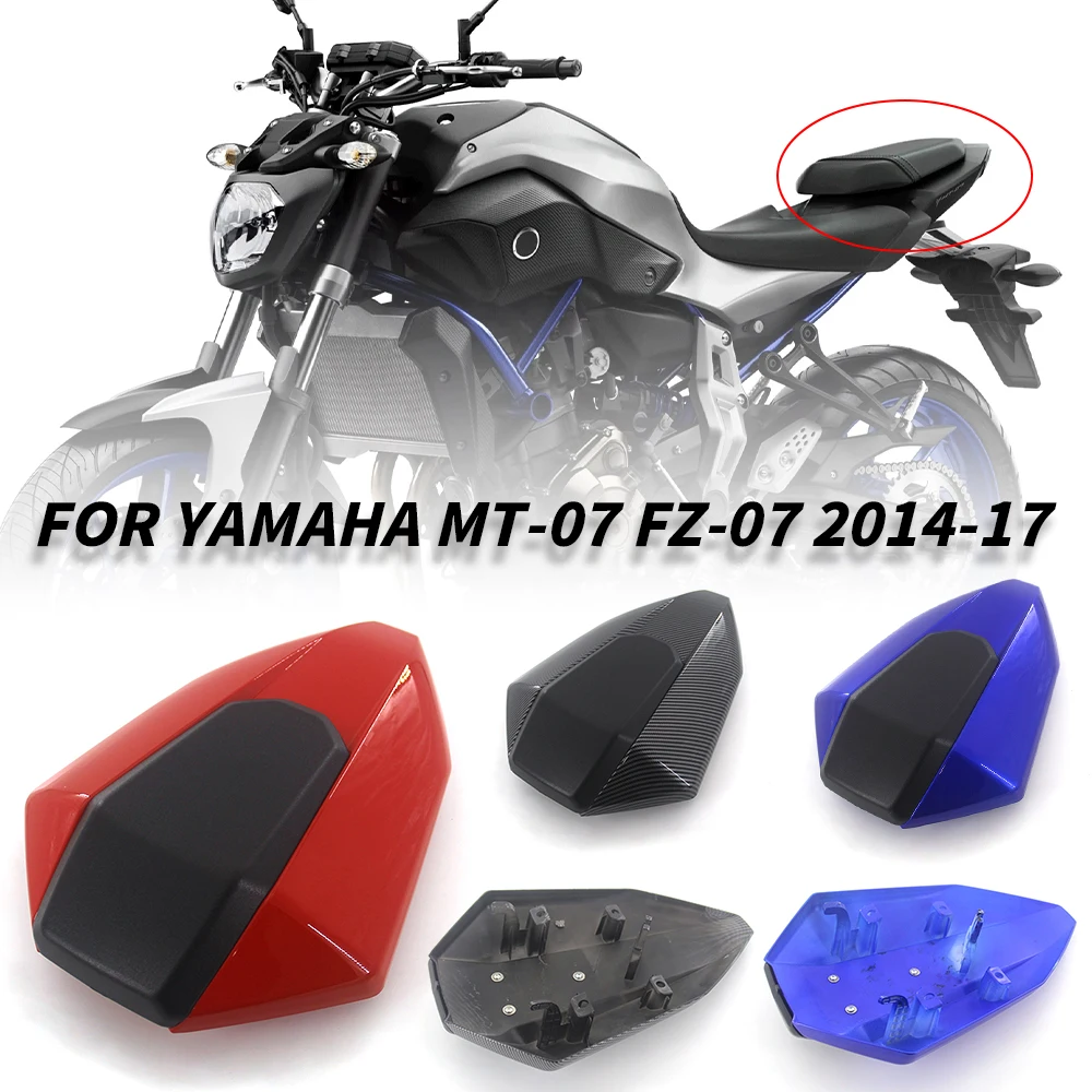 For YAMAHA MT-07 2014 2015 2016 2017 Motorcycle Pillion Passenger Rear Seat Cover Cowl Fairing  yamaha-MT07