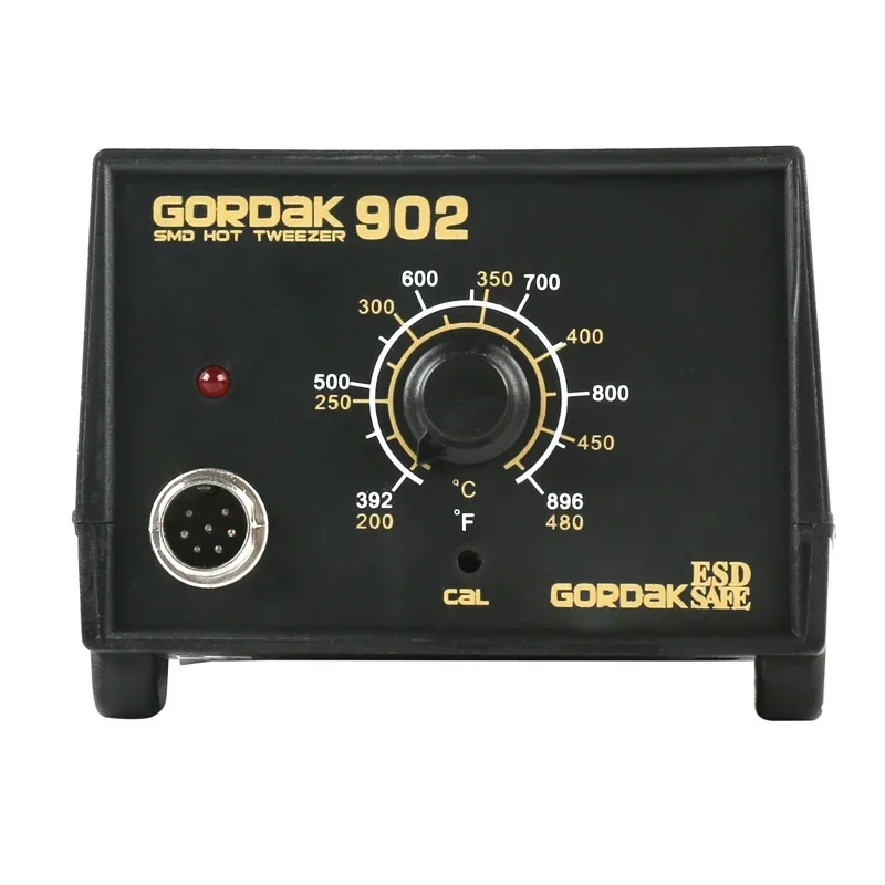 GORDAK 902 ESD SMD لحام الملقط محطة لحام التدفئة الكهربائية كماشة درجة حرارة ثابتة التدفئة الملقط