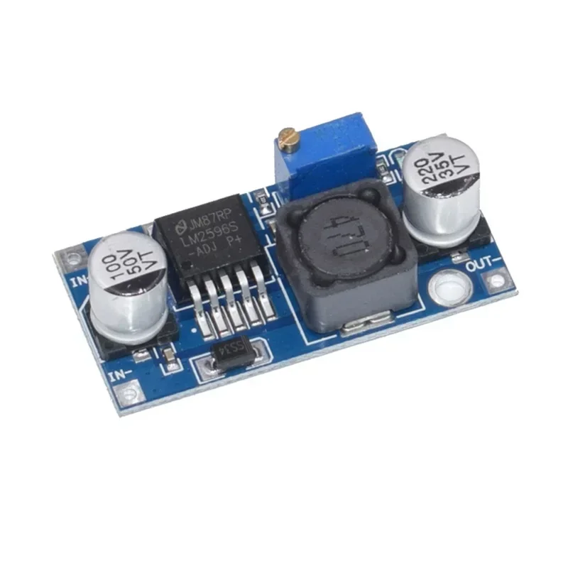 DC-DC step-down power module 3A adjustable step-down module LM2596 voltage stabilization 24V to 12V 5V 3V