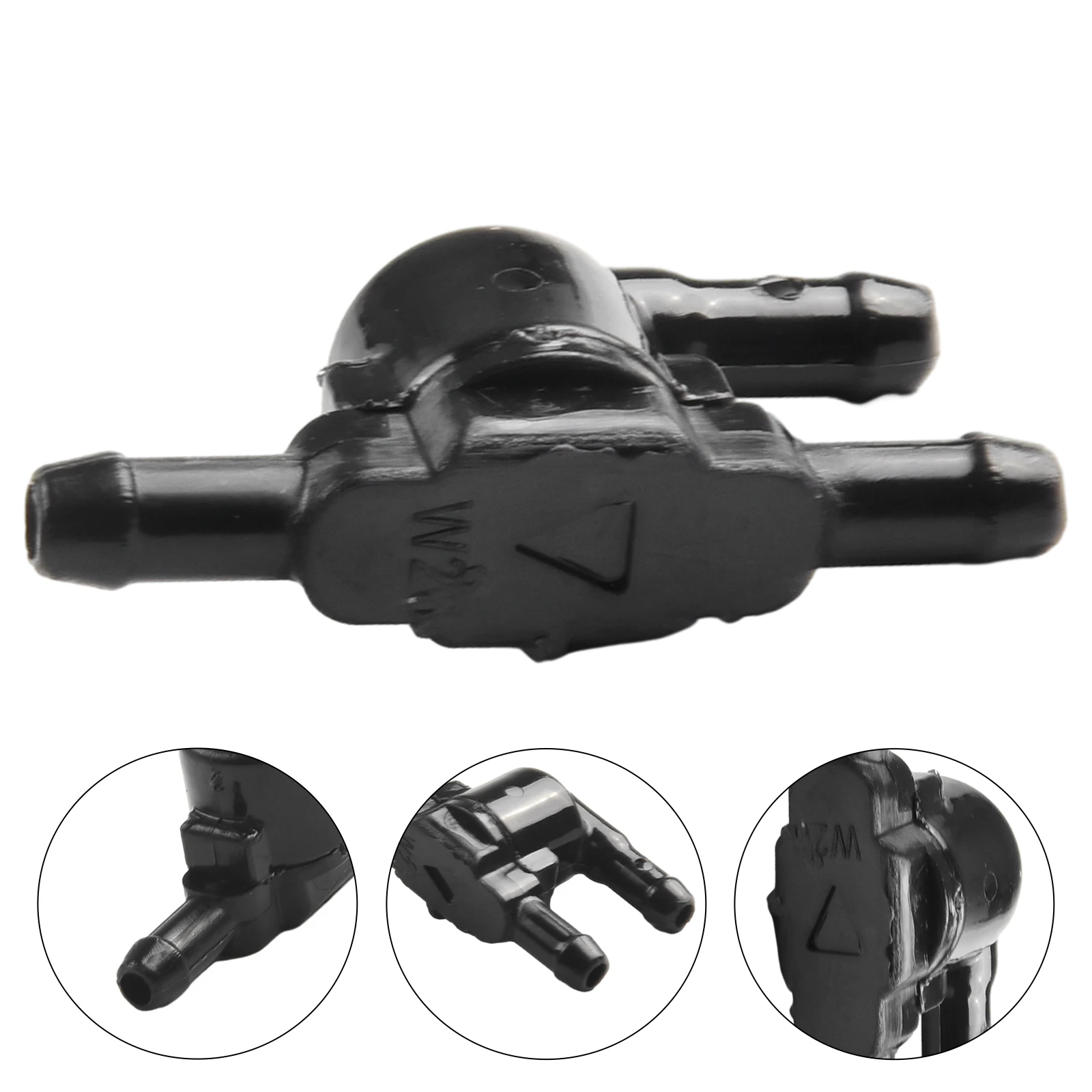 High Quality New Practical Check Valve Wiper 1 Pc Black Parts Windshield 8532128020 Plastic Washer Indoor Office