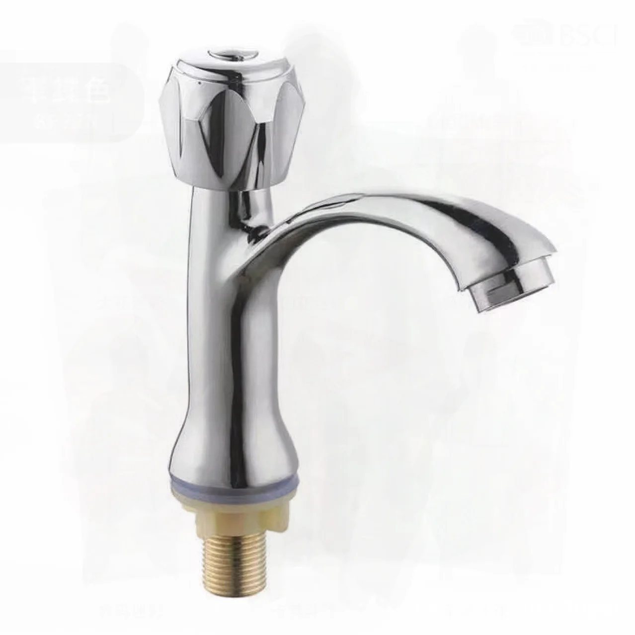 

All Copper Single Handle Cold Water Faucet for Bathroom Basin Wall-Mounted Modern Minimalist Design Hand Washing Column