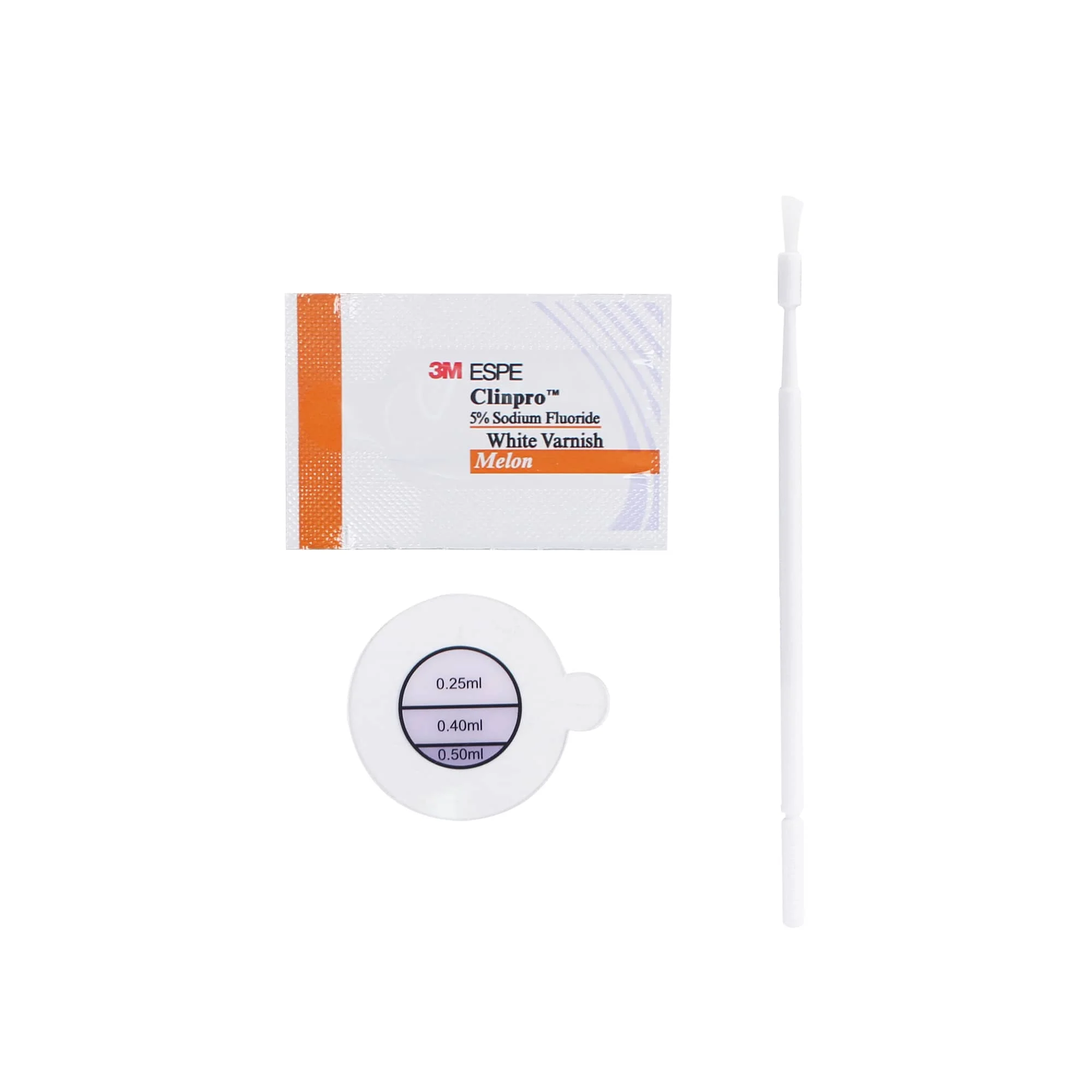 

3M ESPE Белый лак (фторрид): профилактика кариеса/десенситация/средняя еда, мягкая/вишня/медовая рода, 0,5 мл/шт.+кисть